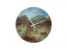 Часы интерьерные NT525 GOYA в Решётах - reshyoty.mebel-nsk.ru | фото