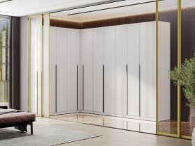 Гардеробная Эккервуд (белый) в Решётах - reshyoty.mebel-nsk.ru | фото