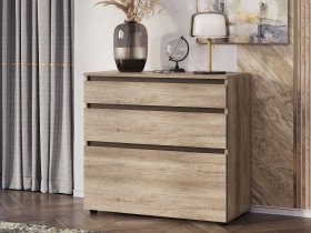 Комод КМ-01 Энигма (венге/дуб каньон) в Решётах - reshyoty.mebel-nsk.ru | фото