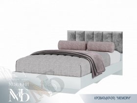 Кровать 1,2м Мемори КР-09 в Решётах - reshyoty.mebel-nsk.ru | фото