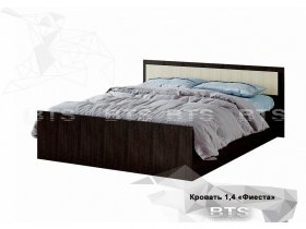 Кровать двуспальная 1,4м LIGHT Фиеста (BTS) в Решётах - reshyoty.mebel-nsk.ru | фото