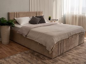 Кровать двуспальная 1,4м с подъем. мех. Леванте в Решётах - reshyoty.mebel-nsk.ru | фото