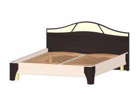 Кровать двуспальная 1,6 м Верона (Линаура) в Решётах - reshyoty.mebel-nsk.ru | фото