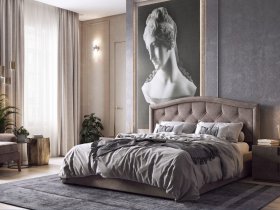 Кровать двуспальная 1,8м Верона-2 в Решётах - reshyoty.mebel-nsk.ru | фото