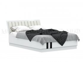 Кровать двуспальная с подъем.мех. 1,6м Магнолия в Решётах - reshyoty.mebel-nsk.ru | фото