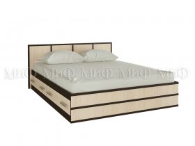 Кровать двуспальная Сакура 1,4 м в Решётах - reshyoty.mebel-nsk.ru | фото