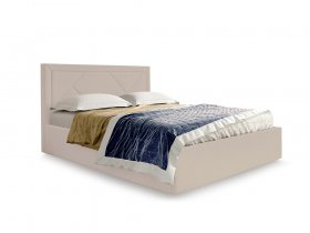 Кровать мягкая 1,6 Сиеста стандарт, вар.2 в Решётах - reshyoty.mebel-nsk.ru | фото
