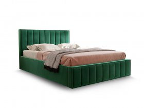 Кровать мягкая 1,6 Вена стандарт, вар.1 в Решётах - reshyoty.mebel-nsk.ru | фото