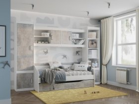 Модульная детская Паскаль в Решётах - reshyoty.mebel-nsk.ru | фото