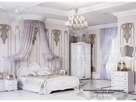 Модульная спальня «Филадельфия» в Решётах - reshyoty.mebel-nsk.ru | фото