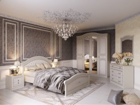 Модульная спальня Николь (Мебельград) в Решётах - reshyoty.mebel-nsk.ru | фото