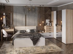 Модульная спальня Норд в Решётах - reshyoty.mebel-nsk.ru | фото