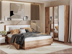 Модульная спальня Орегон в Решётах - reshyoty.mebel-nsk.ru | фото