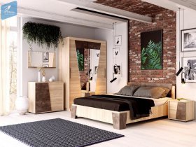 Модульная спальня Санремо в Решётах - reshyoty.mebel-nsk.ru | фото