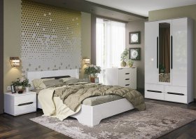 Модульная спальня Валирия в Решётах - reshyoty.mebel-nsk.ru | фото