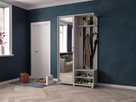 Прихожая «Ларго-2» (кашемир) в Решётах - reshyoty.mebel-nsk.ru | фото