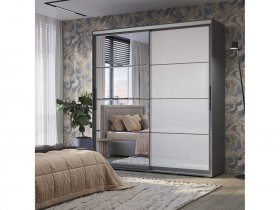 Шкаф-купе Крафт-6 (графит) в Решётах - reshyoty.mebel-nsk.ru | фото