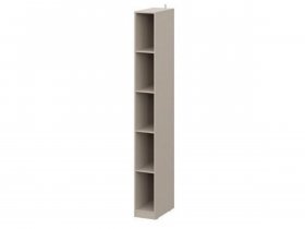 Шкаф-стеллаж ШК-25 Эккервуд (меланж) в Решётах - reshyoty.mebel-nsk.ru | фото