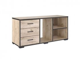 Тумба 1200 Тм075.0 Гермес лофт (дуб крафт серый) в Решётах - reshyoty.mebel-nsk.ru | фото
