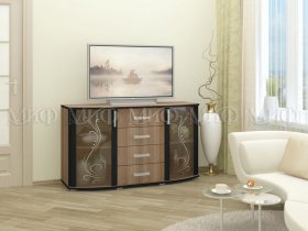 Тумба ТВ (4 ящика) в Решётах - reshyoty.mebel-nsk.ru | фото