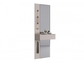 Зеркало Мерси (кашемир) в Решётах - reshyoty.mebel-nsk.ru | фото